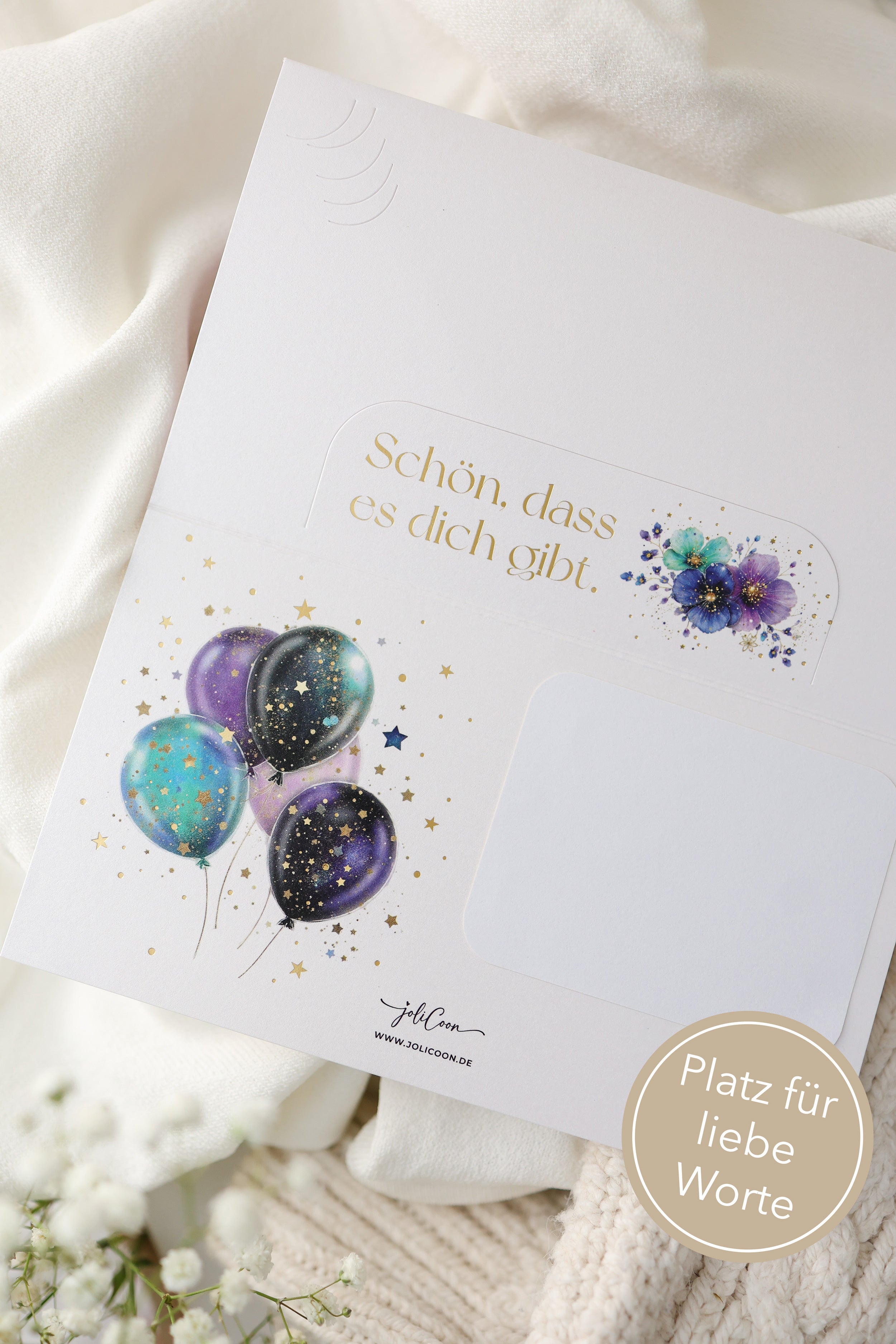 Carte de remerciement