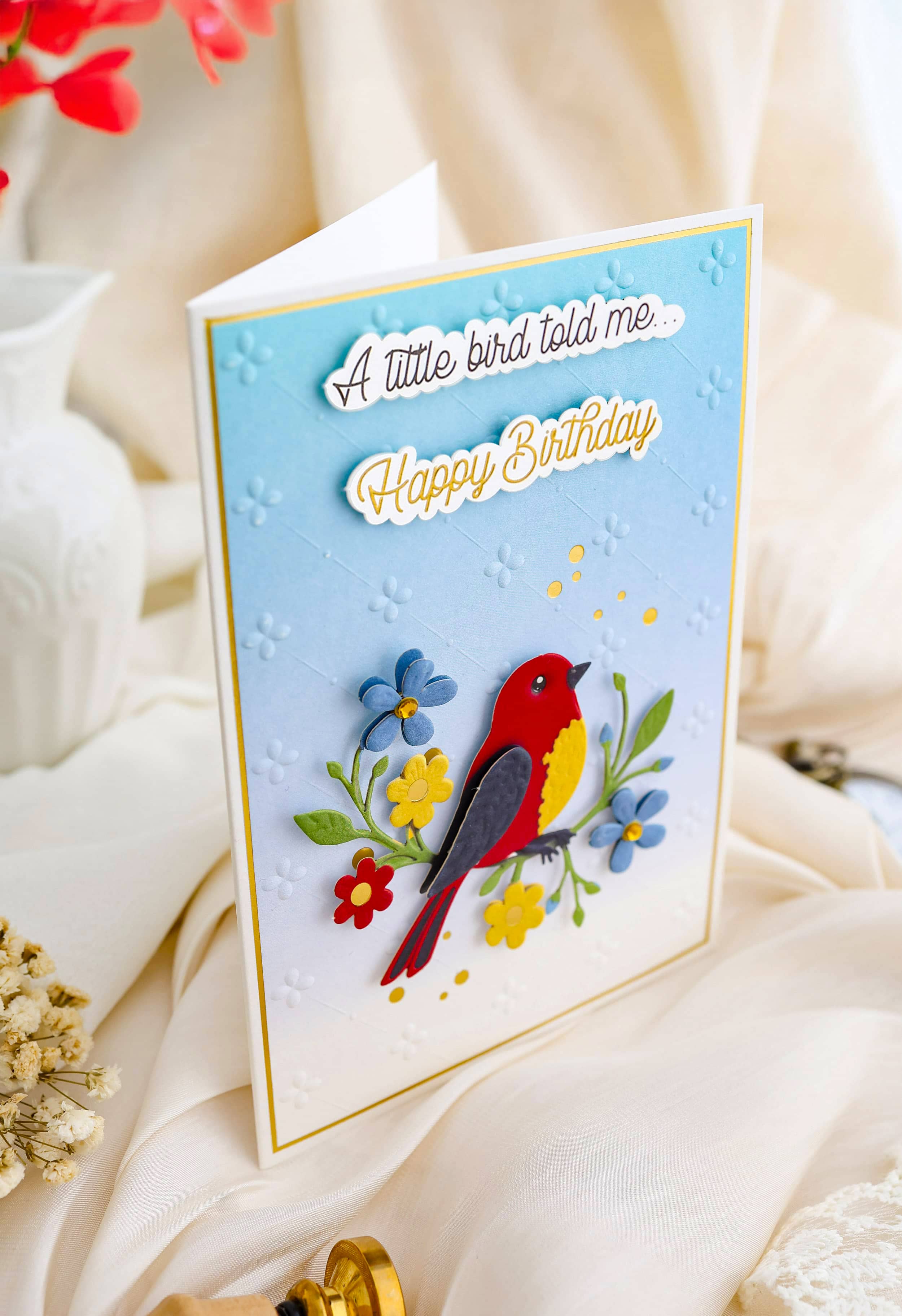 Carte de remerciement