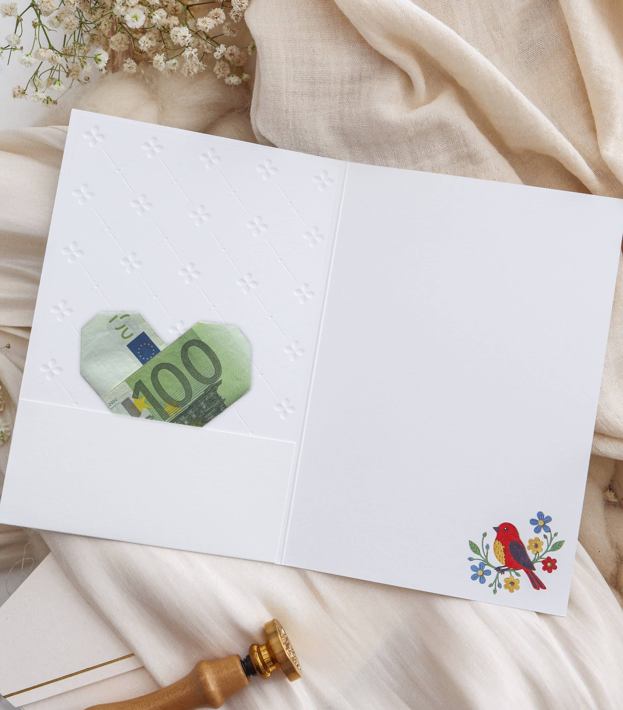 Carte de remerciement