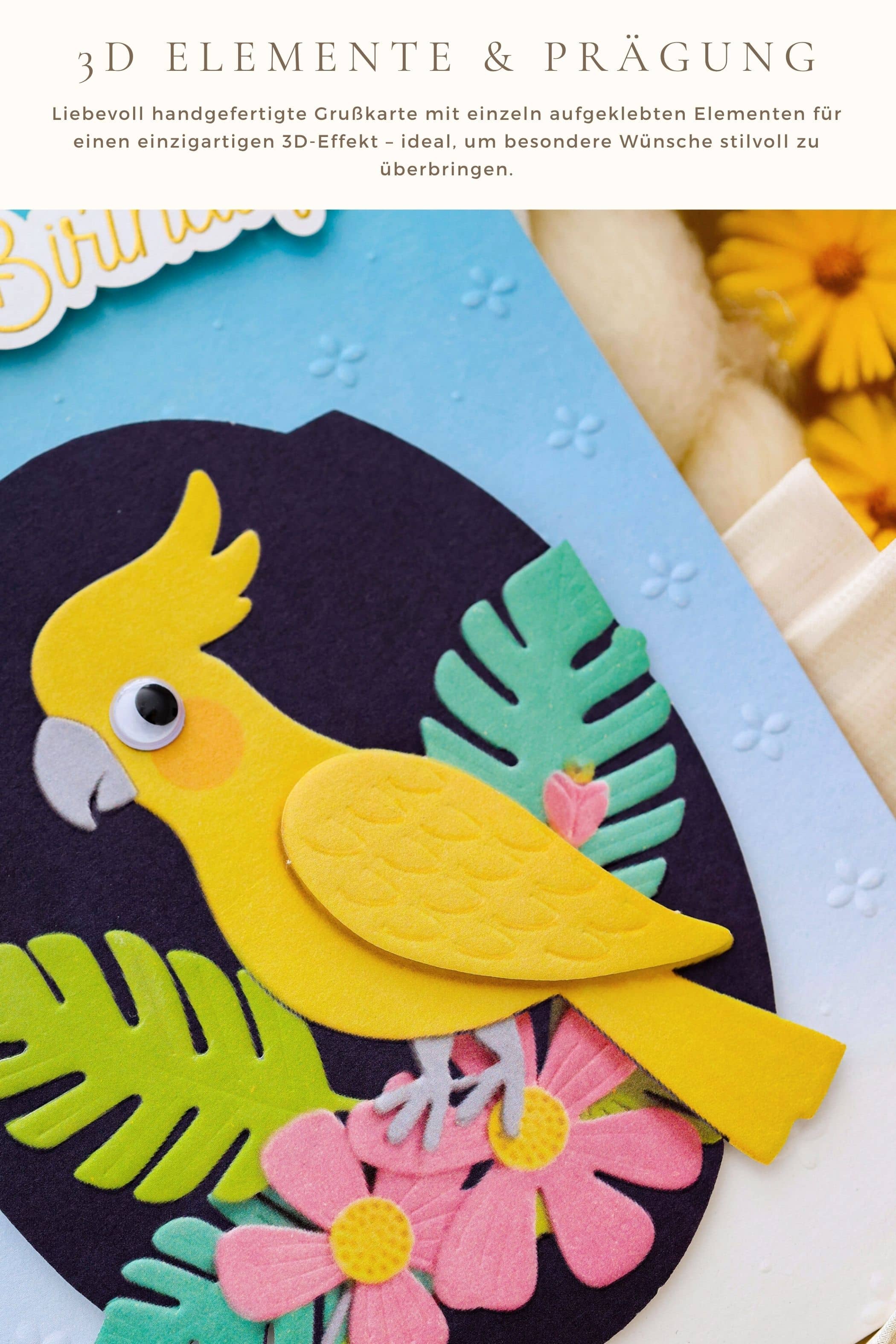 Carte de remerciement