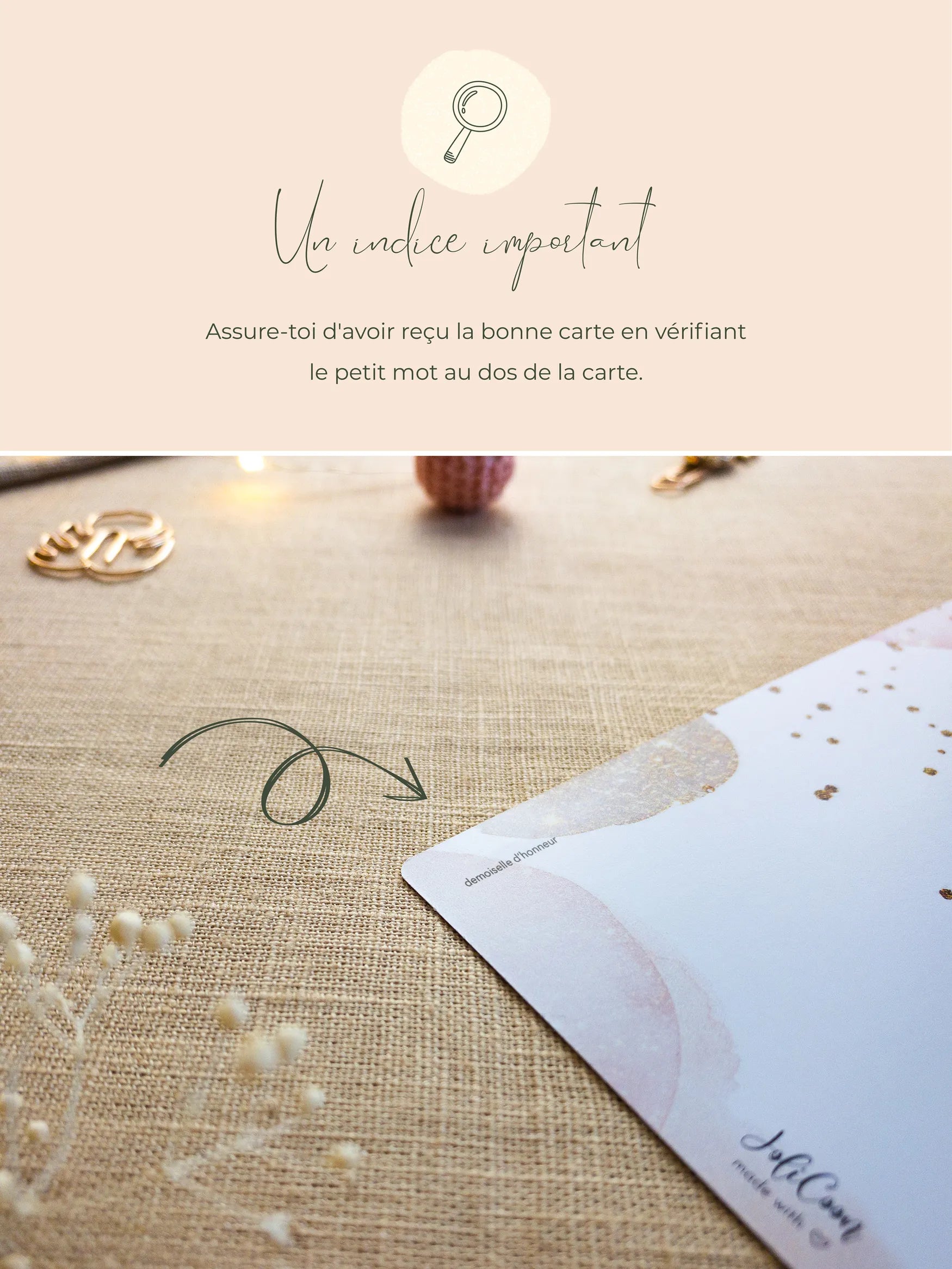 Veux-tu être ma demoiselle d'honneur Carte à gratter Glamour