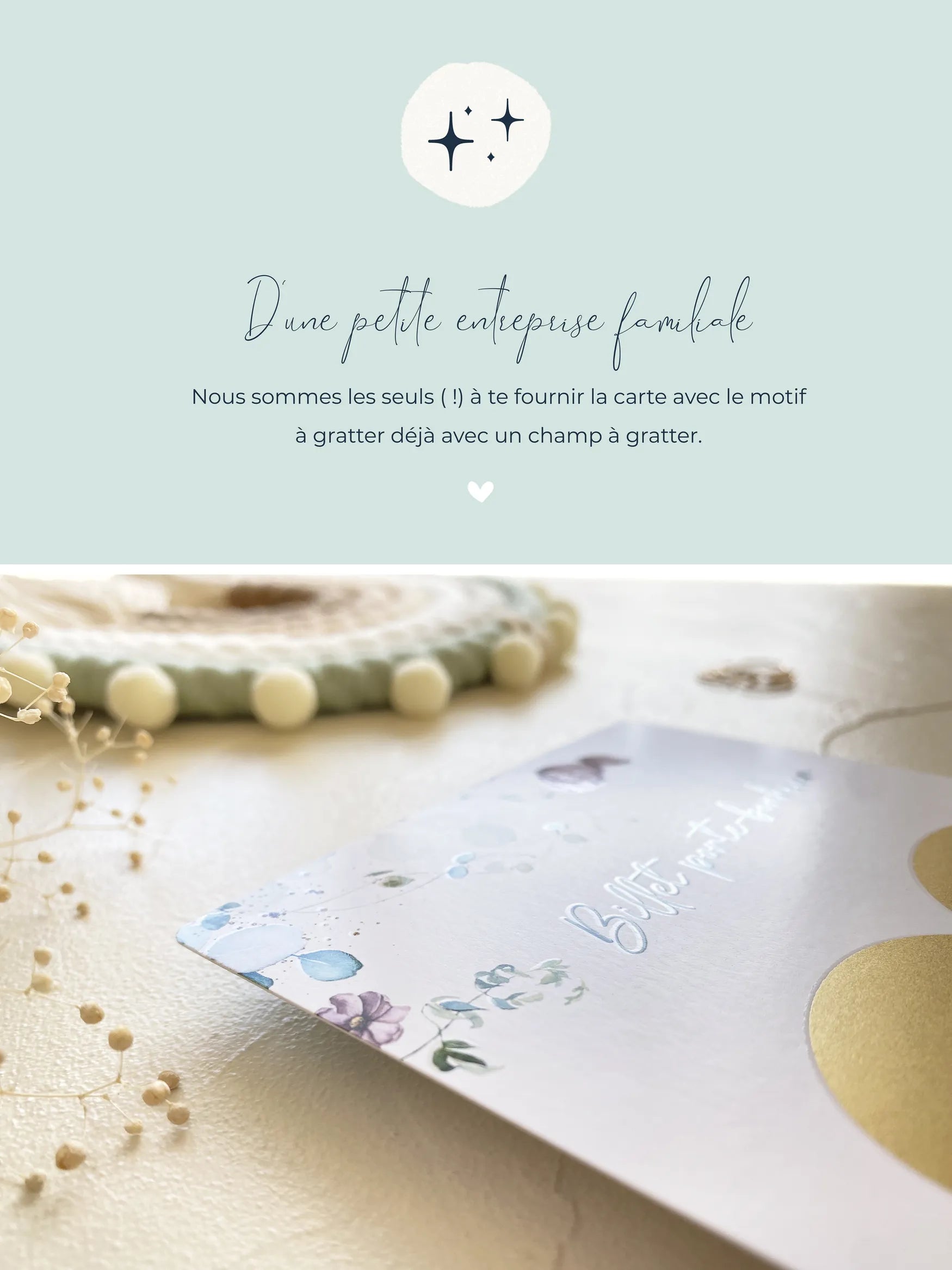 Veux-tu être mon témoin Carte à gratter eucalyptus