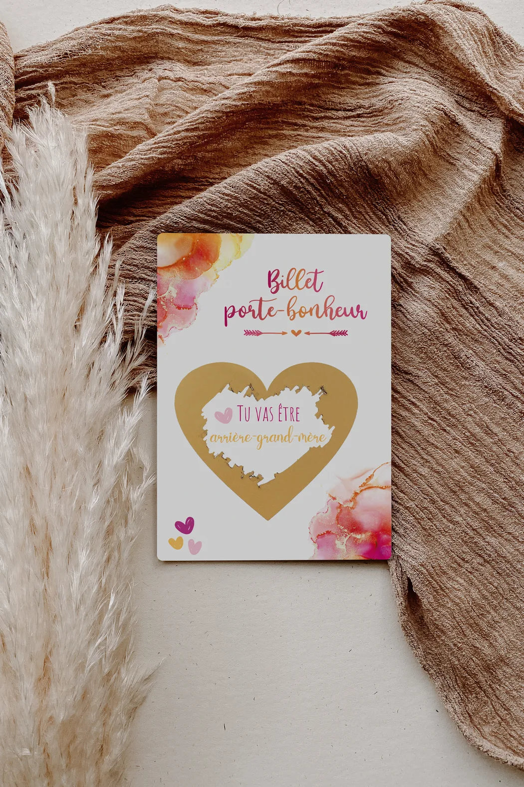 Tu vas être arrière-grand-mère Carte à gratter Dream