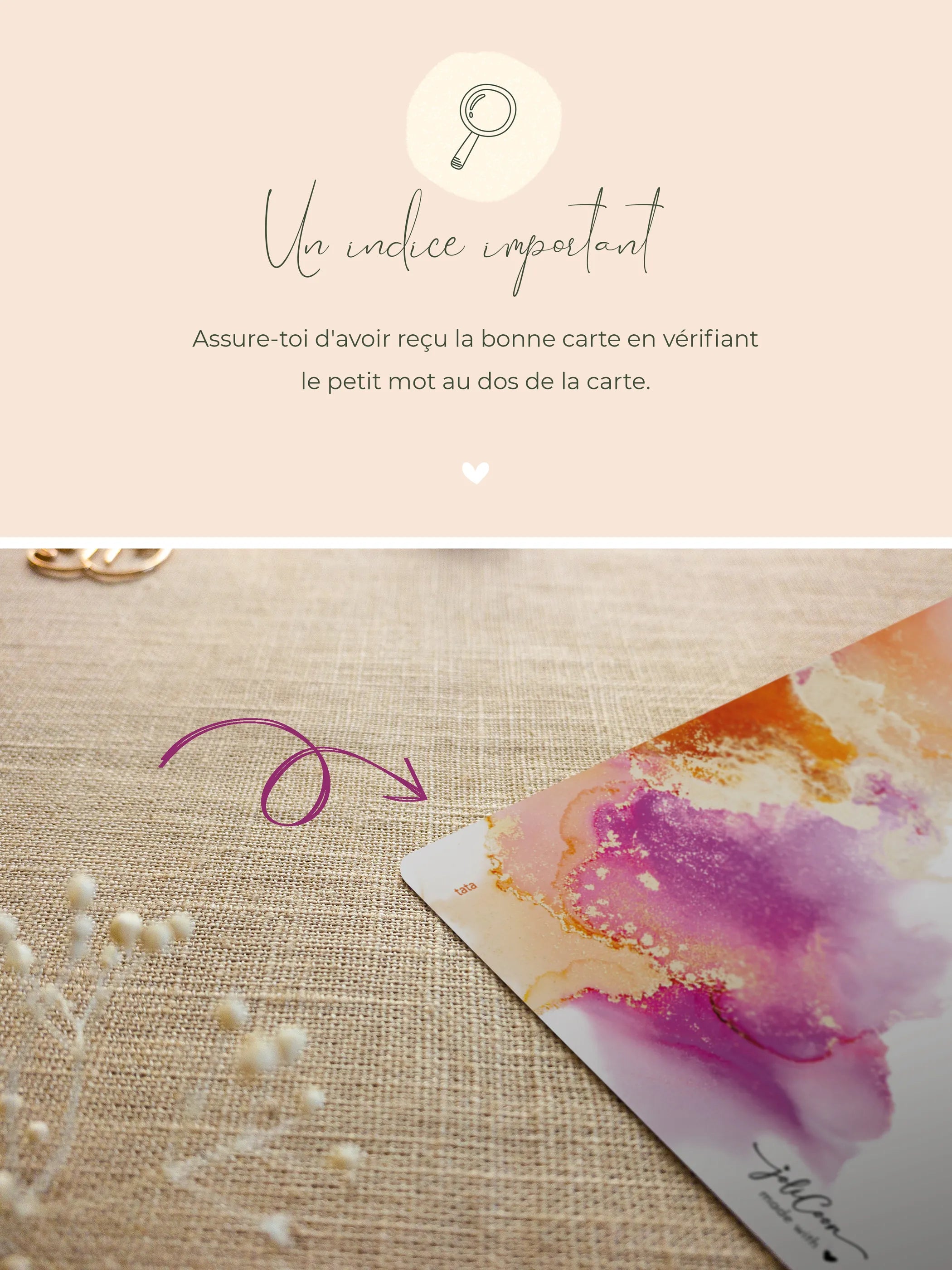 Tu vas être tata Carte à gratter Dream