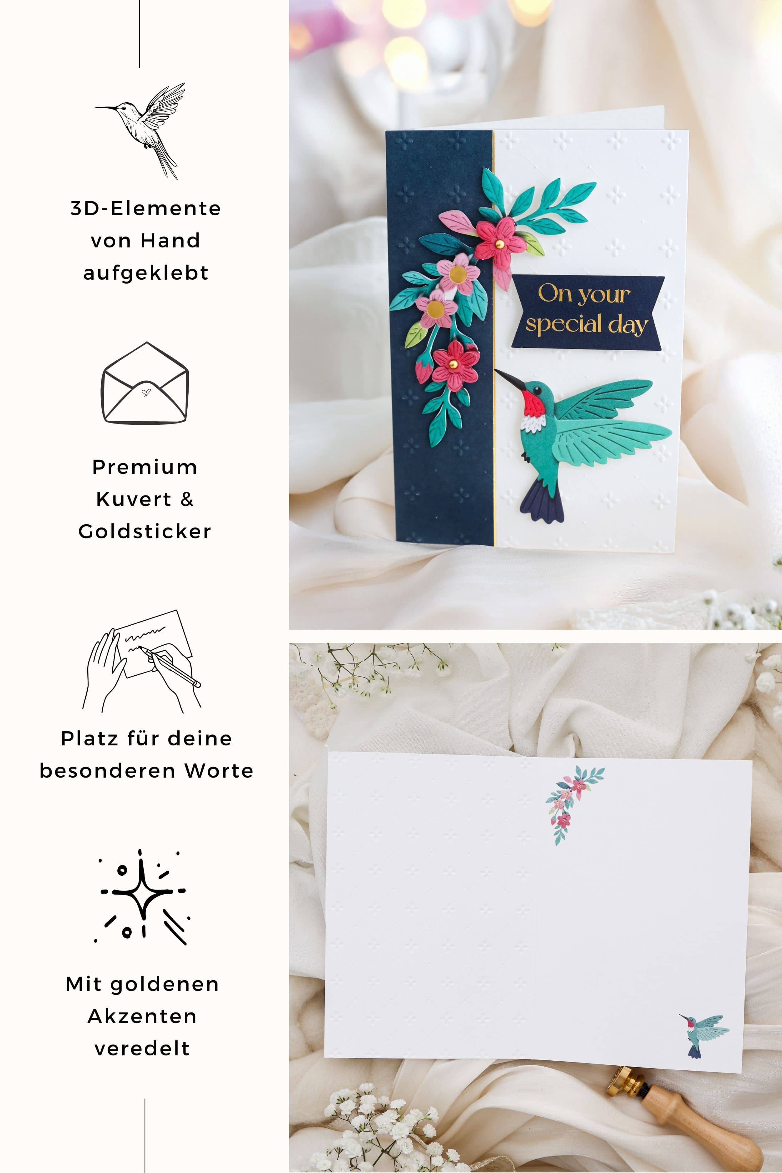 Carte de remerciement