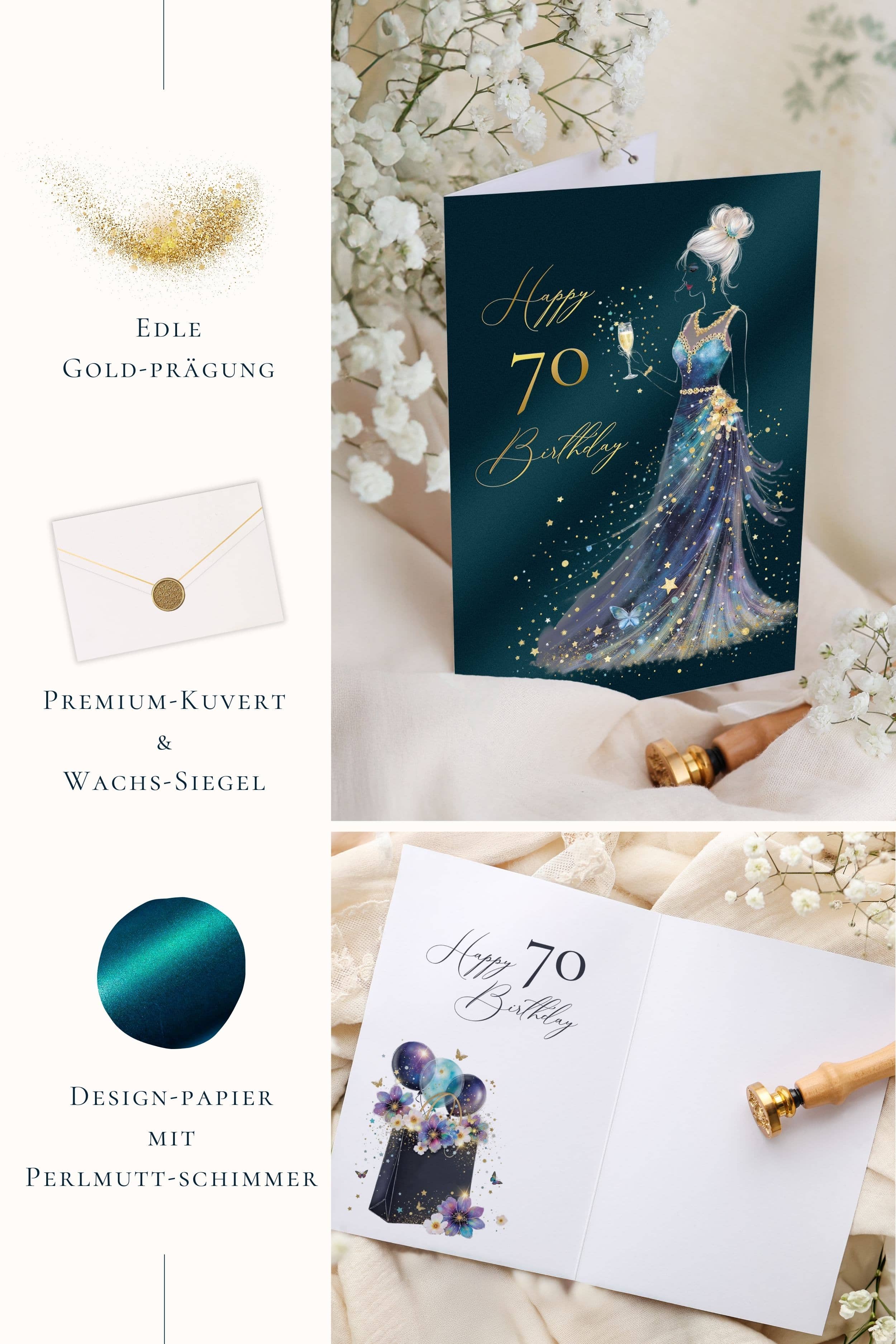 Les meilleures félicitations pour le mariage Carte de mariage GRIS