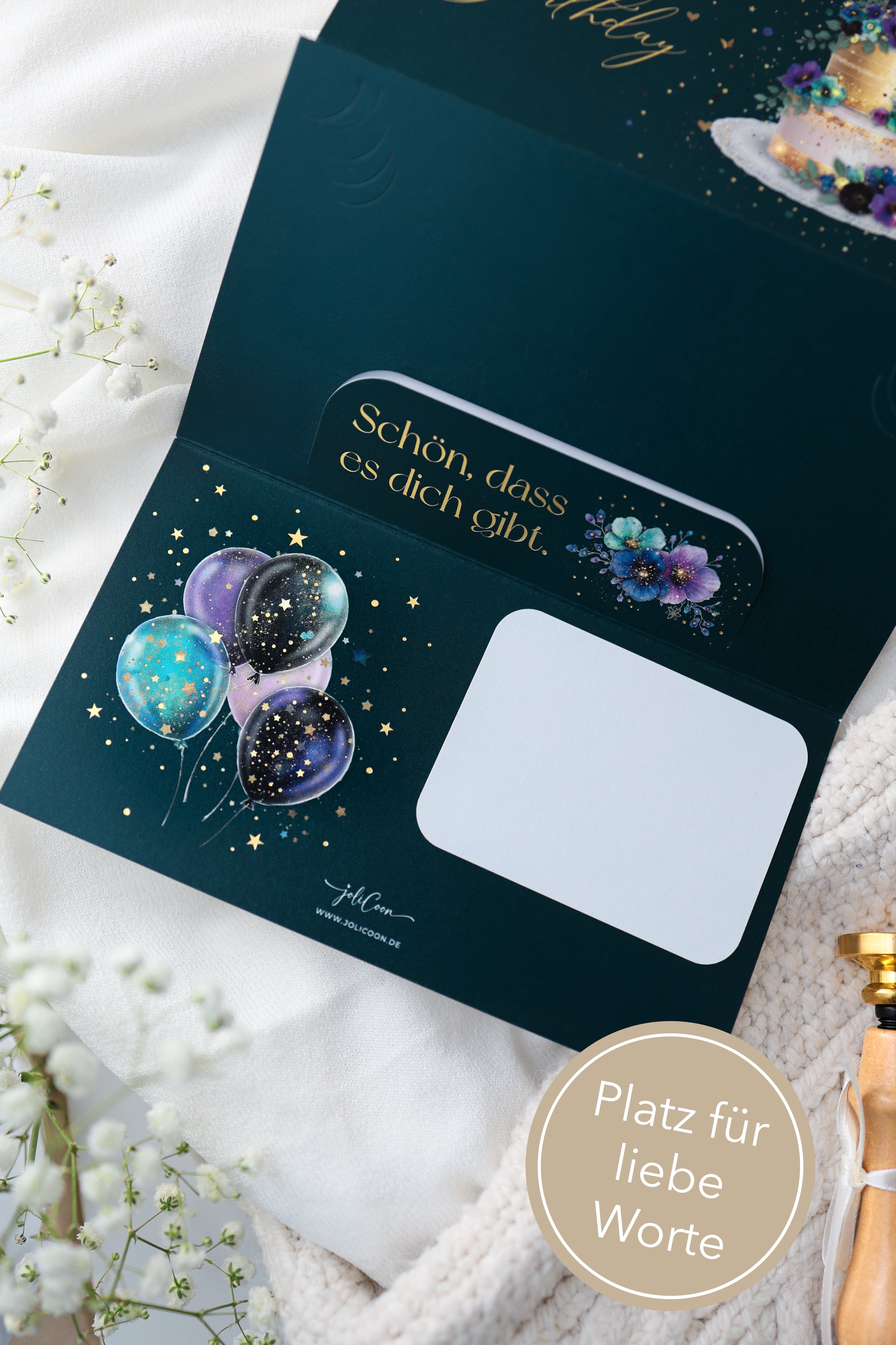 Carte de remerciement