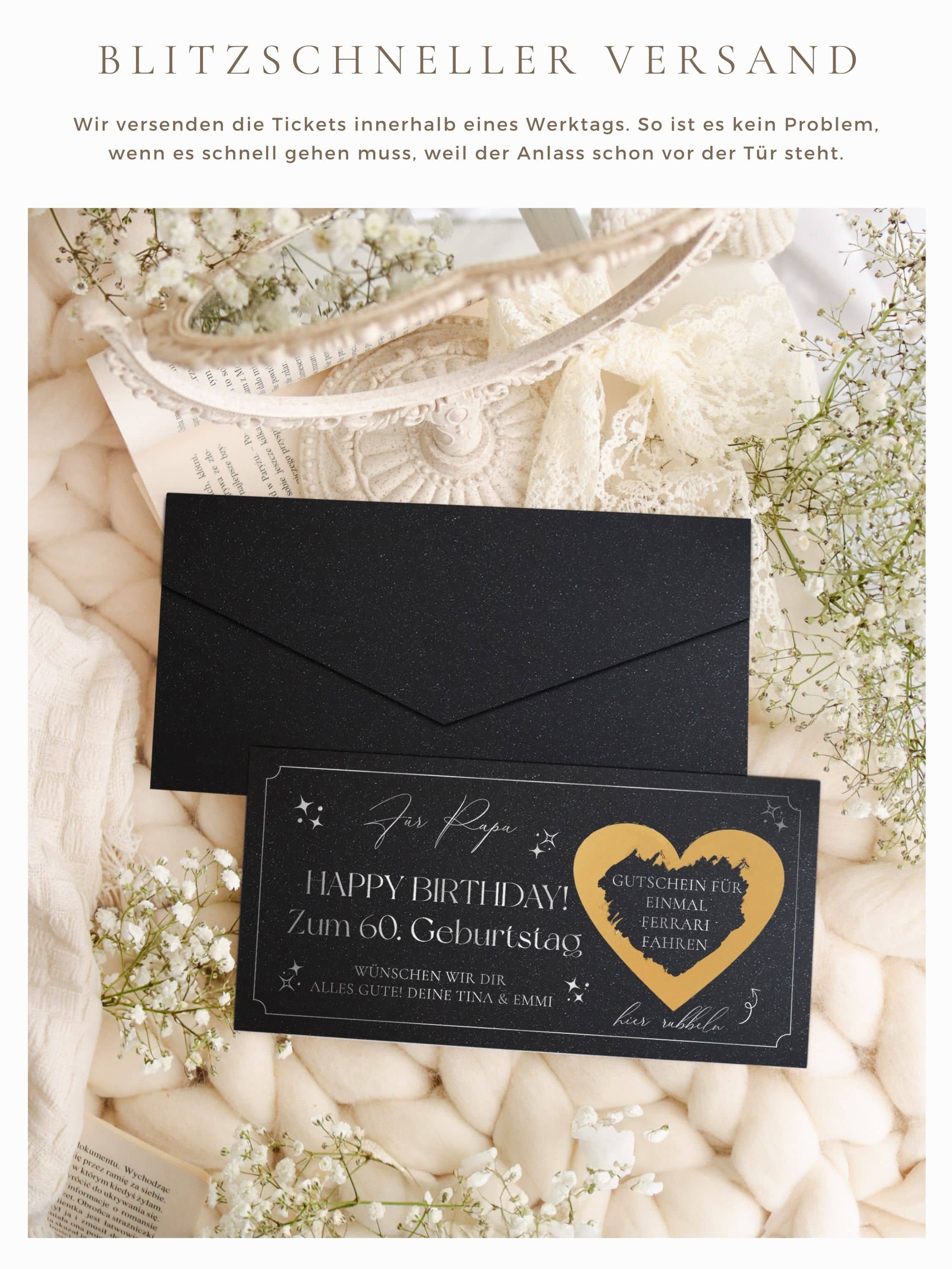 Geburtstagskarte personalisiert