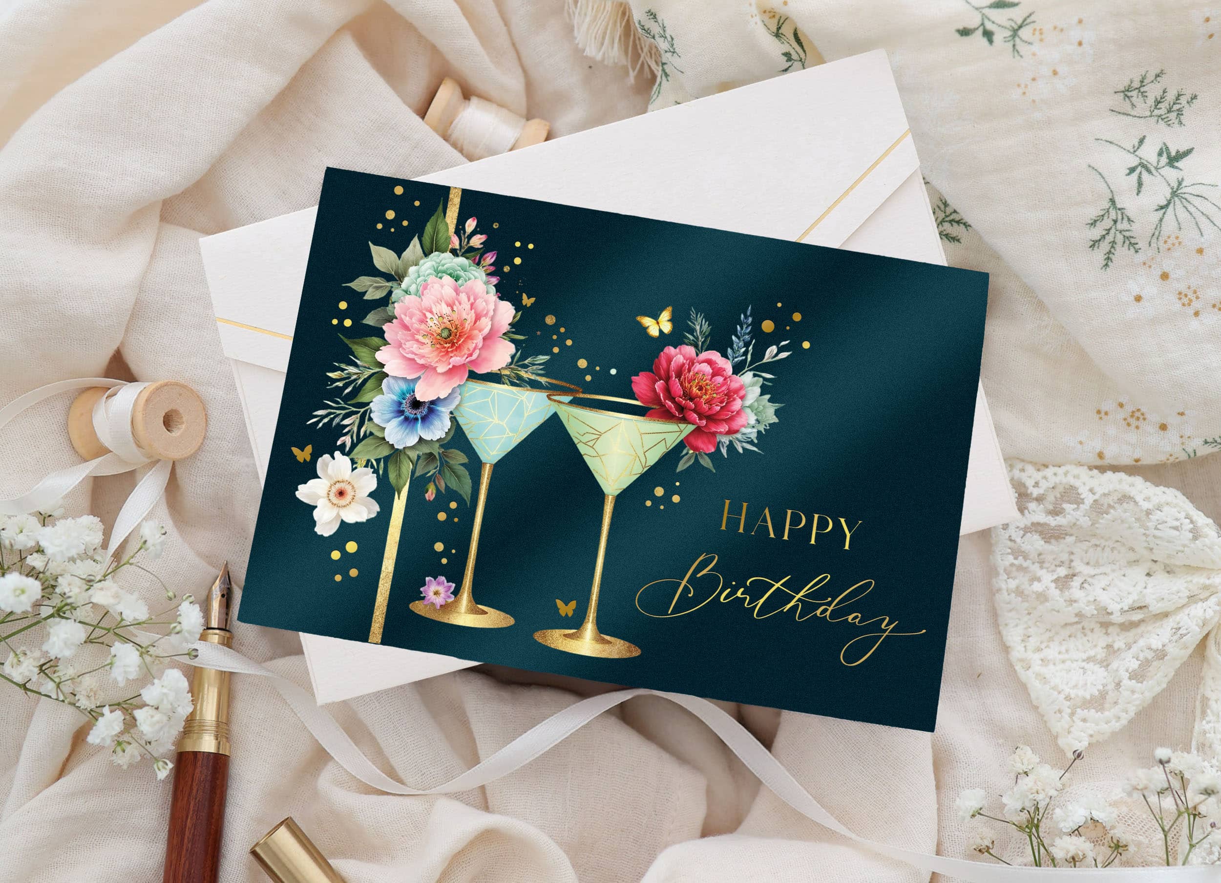 Les meilleures félicitations pour le mariage Carte de mariage GRIS