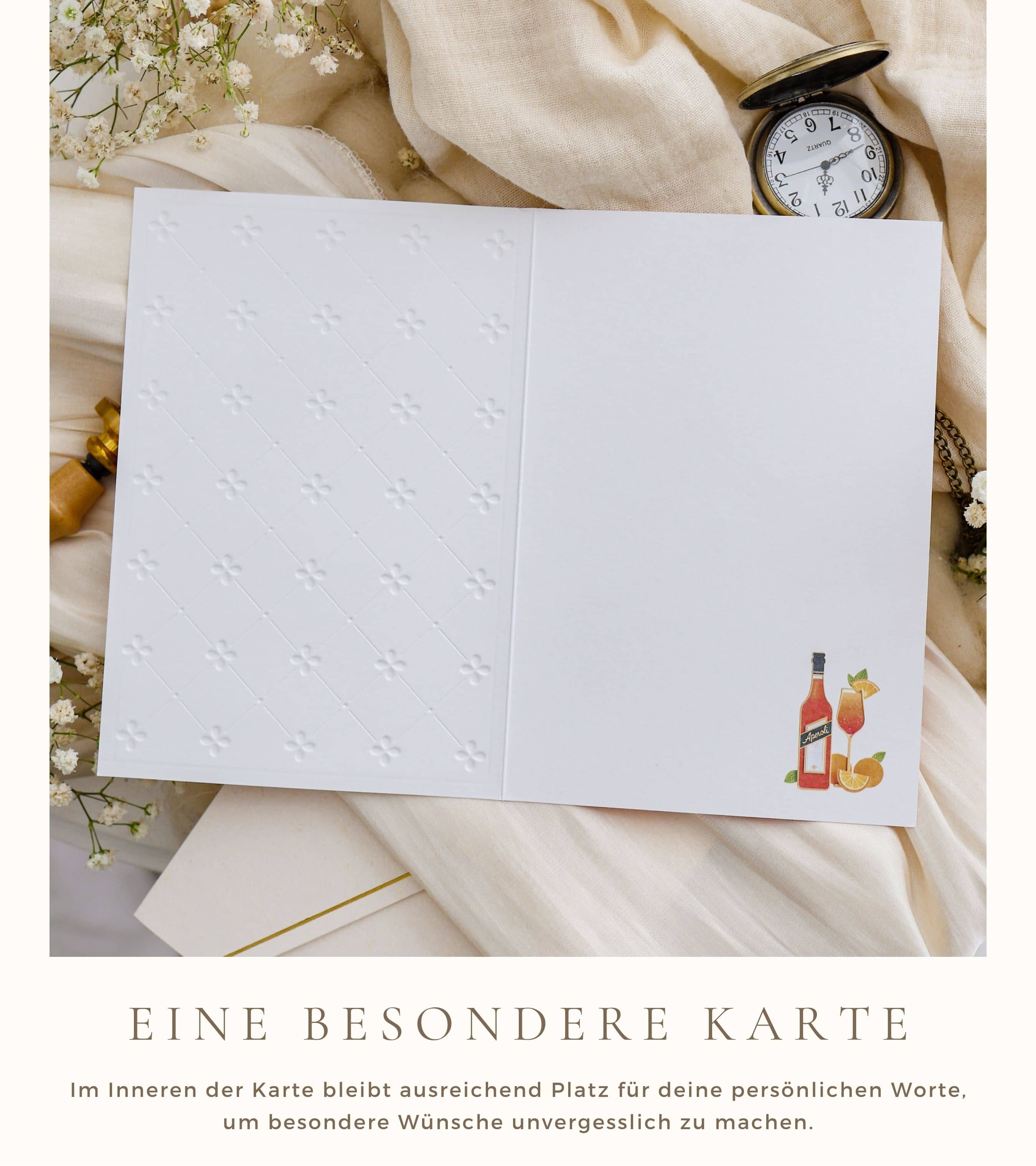 Carte de remerciement