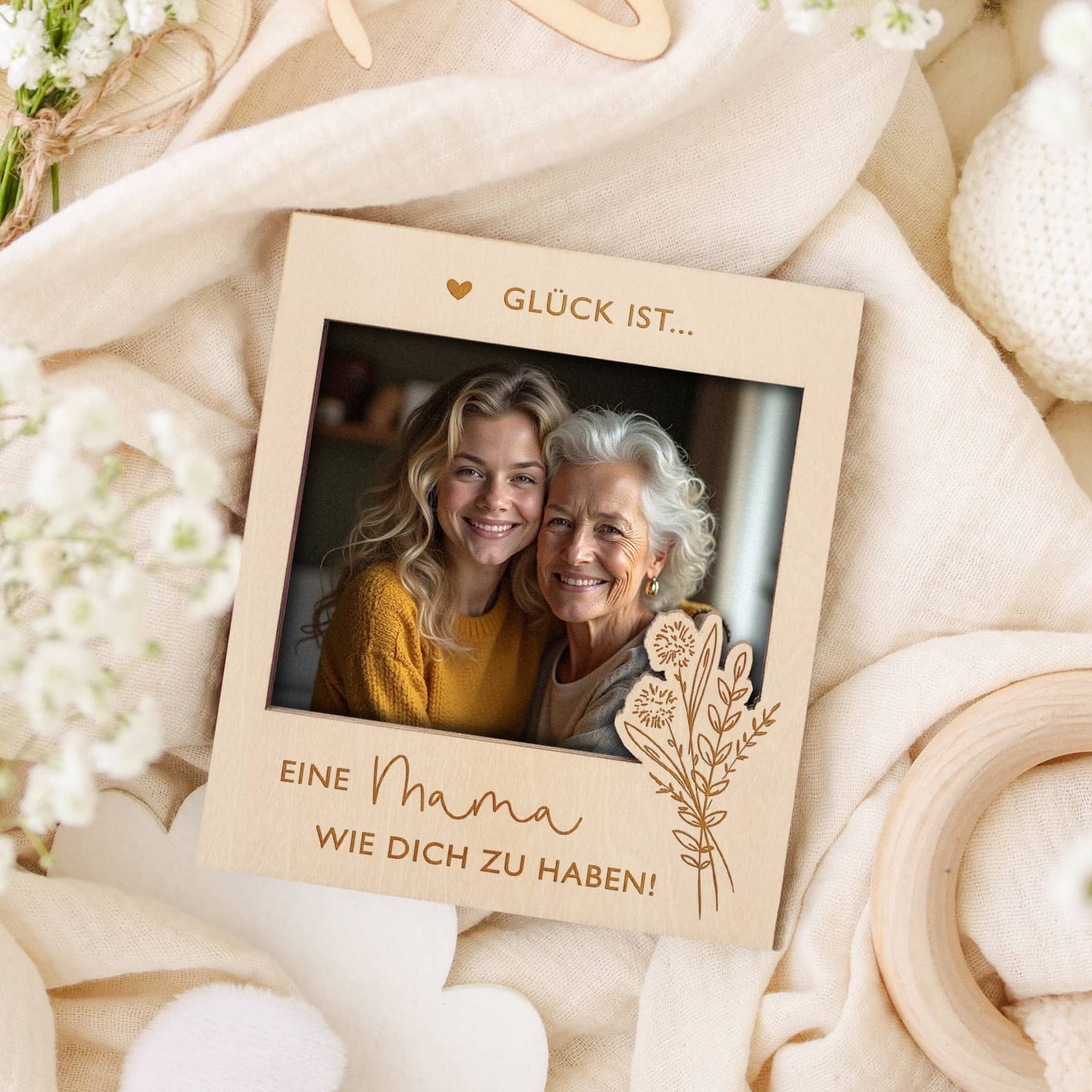 Geschenk Mama magnetischer Bilderrahmen Muttertag Geburtstag JoliCoon