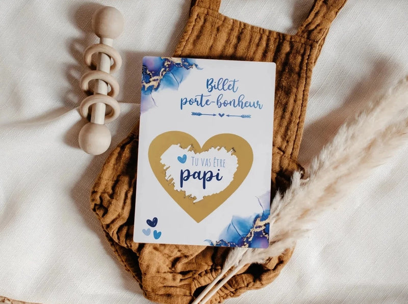 Tu vas être papi Carte à gratter Dream