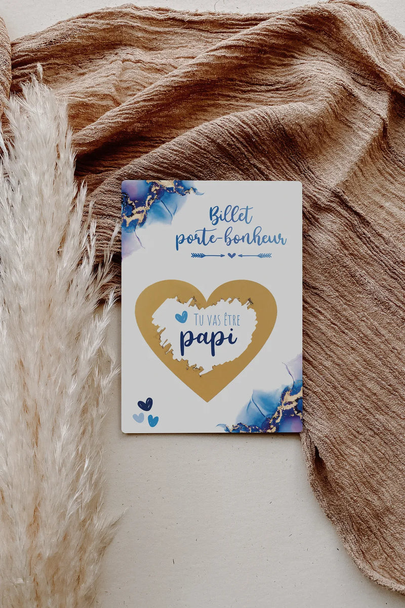 Tu vas être papi Carte à gratter Dream